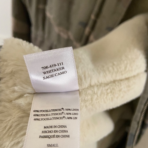 Rails Clothing - Whitaker Jacket Sage Camouflage - Picture 4 of 6